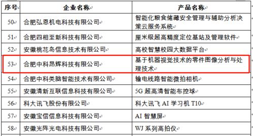 喜報！園區多家企業產品入選安徽省第九批信息消費創新產品名單
